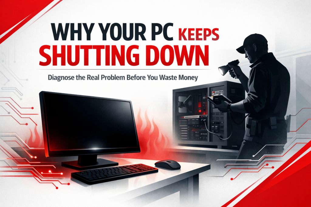 PC keeps shutting down?